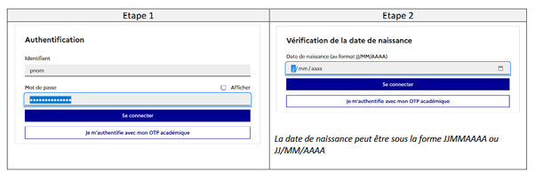 Double authentification