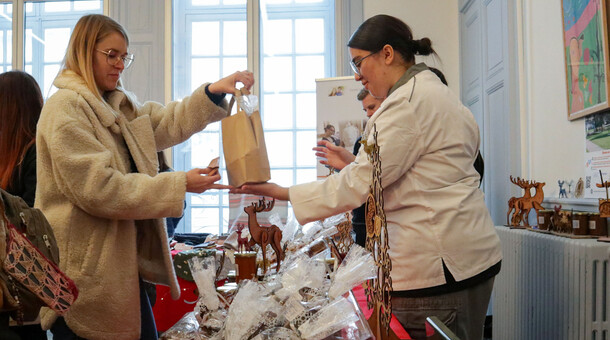 Marché de Noël de la voie professionnelle 2024